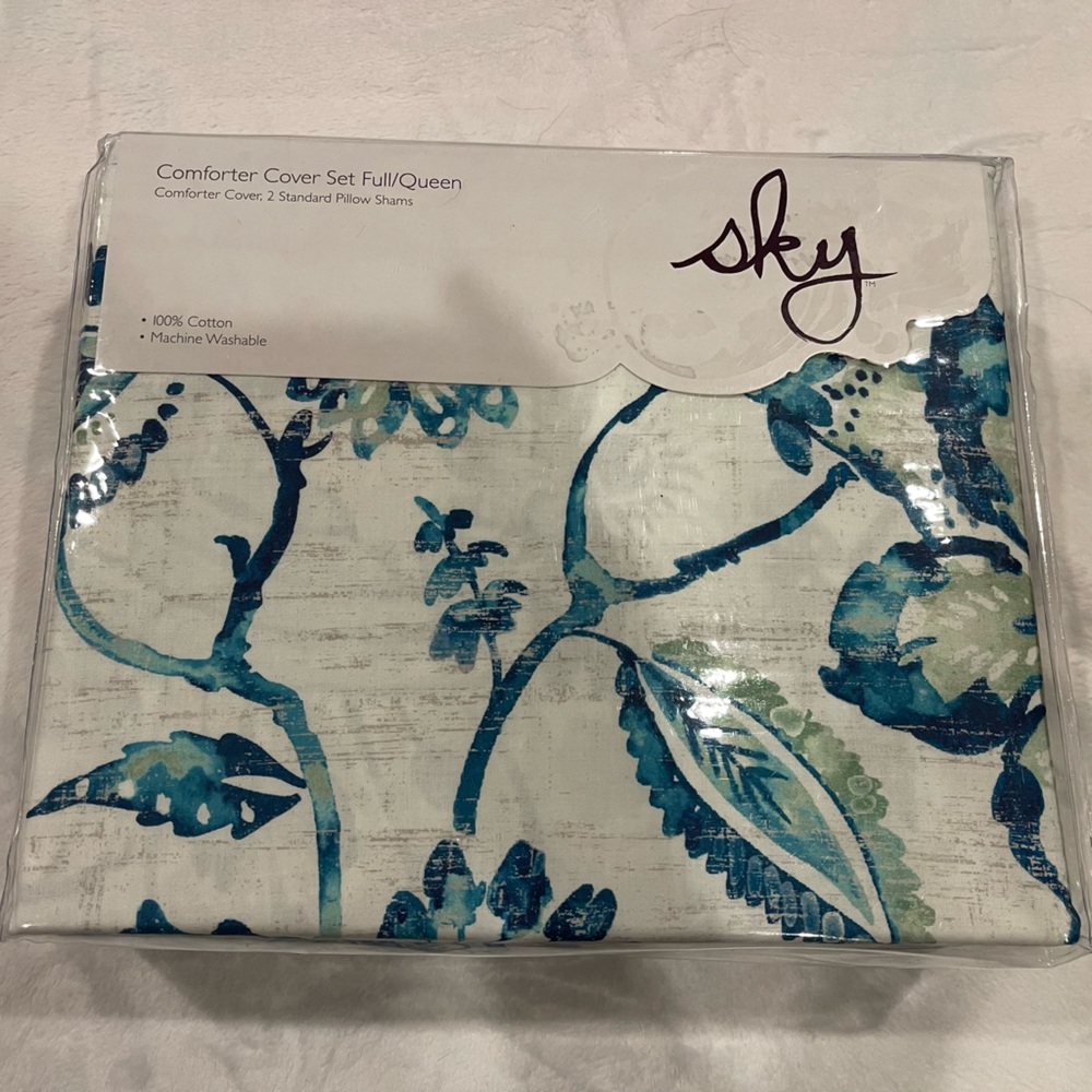 Sky Hailey  Comforter Cover Set Full/Queen